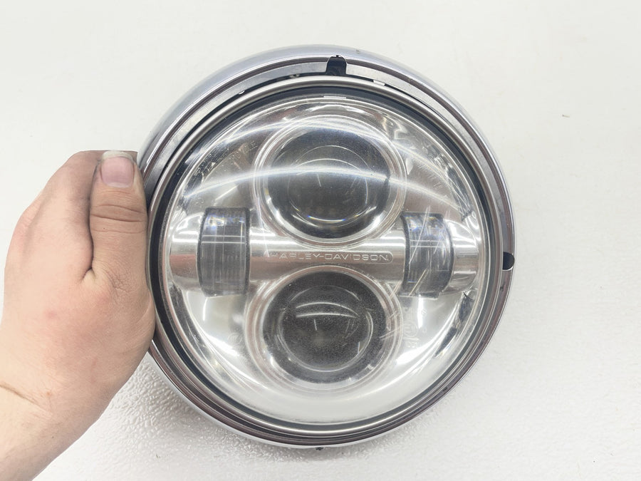 07-11 HARLEY-DAVIDSON ELECTRA GLIDE CLASSIC FLHTC DAYMAKER FRONT HEADLIGHT LIGHT