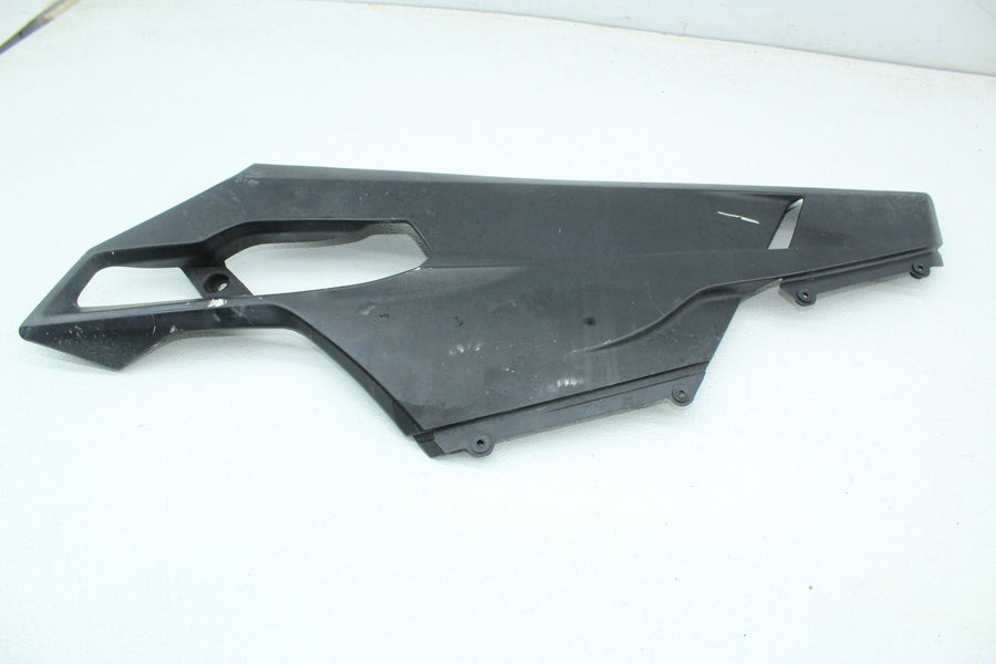 11-13 DUCATI 848 EVO RIGHT LEFT LOWER BOTTOM BELLY SIDE FAIRING COWL  48012302BK