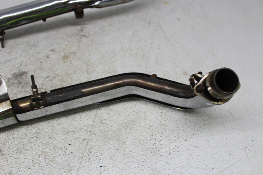 1999 YAMAHA V STAR 1100 XVS1100 CUSTOM FULL EXHAUST SYSTEM HEADERS HEAD PIPE