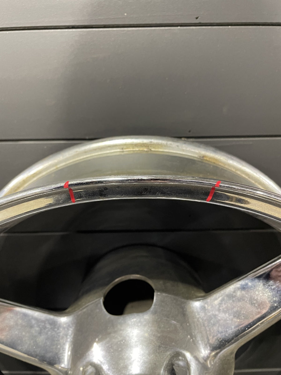 01-05 SUZUKI GSXR600 GSXR750 CHROME REAR WHEEL BACK RIM