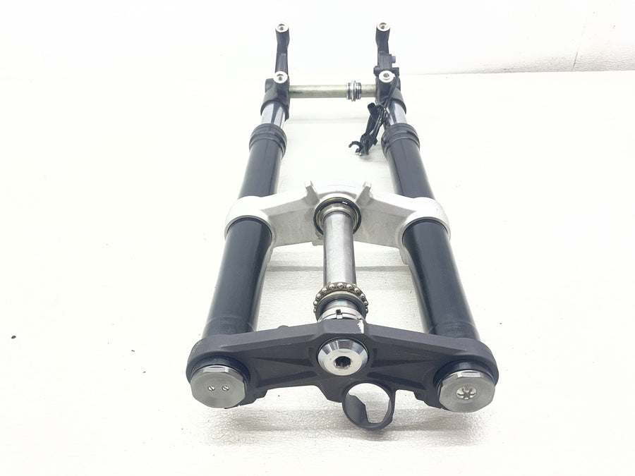 19-23 KAWASAKI NINJA ZX6R ZX636 FRONT END FORKS SUSPENSION TRIPLE TREE STRAIGHT