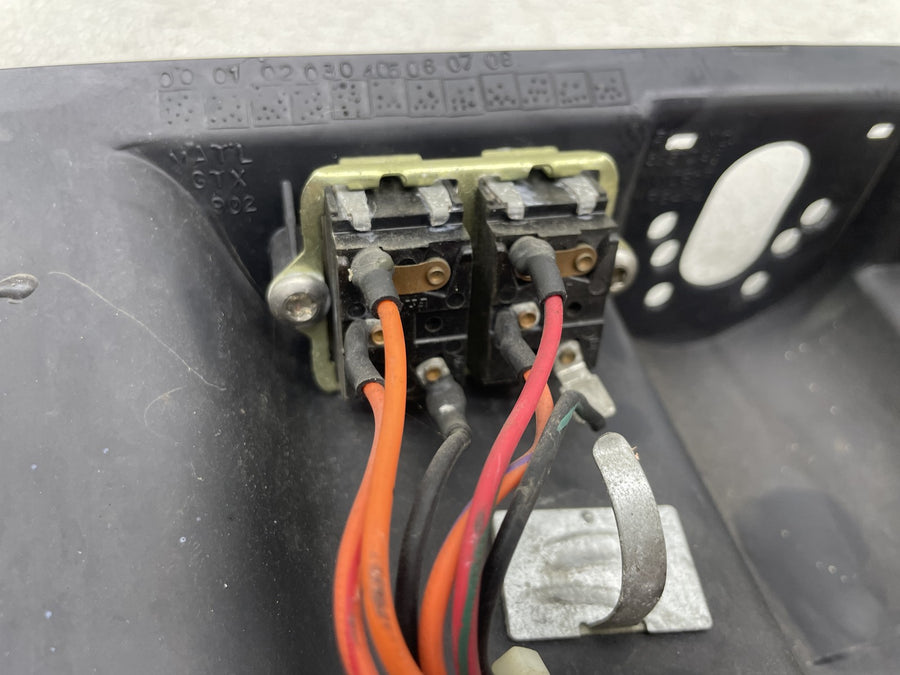 07-11 HARLEY-DAVIDSON STREET GLIDE FLHX DASH SWITCH PANEL COVER