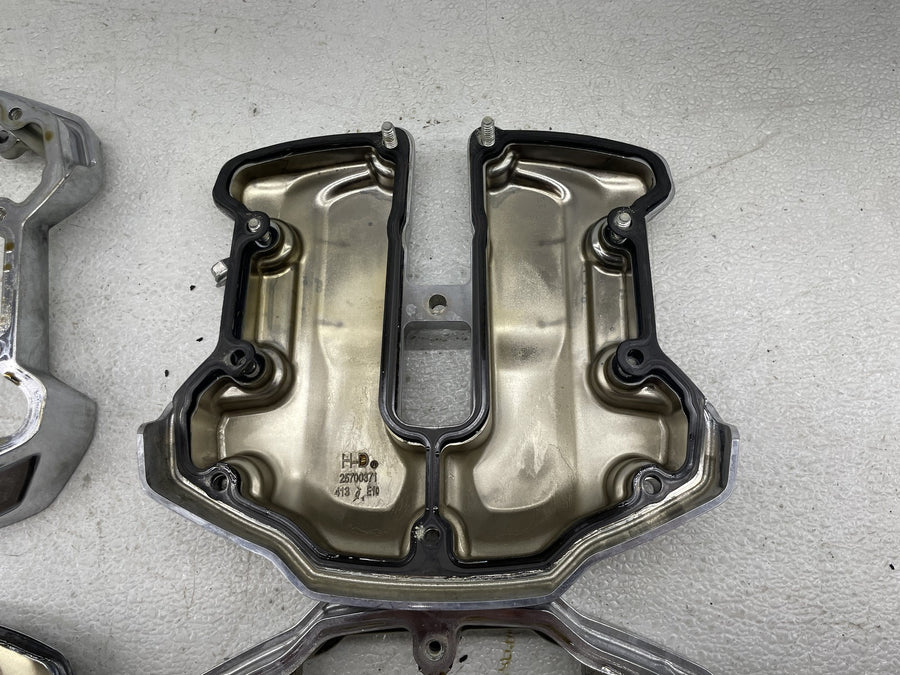 17-23 HARLEY-DAVIDSON ELECTRA GLIDE ULTRA LIMITED M8 107CI ENGINE ROCKER BOXES