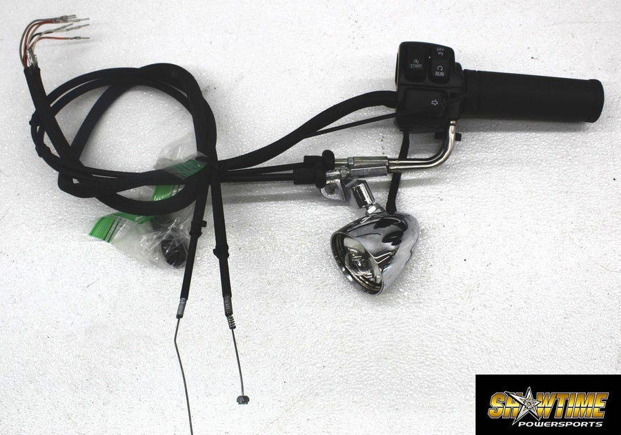 07-11 HARLEY DYNA FAT BOB FXDF RIGHT CONTROL KILL OFF START SIGNAL SWITCH (READ)