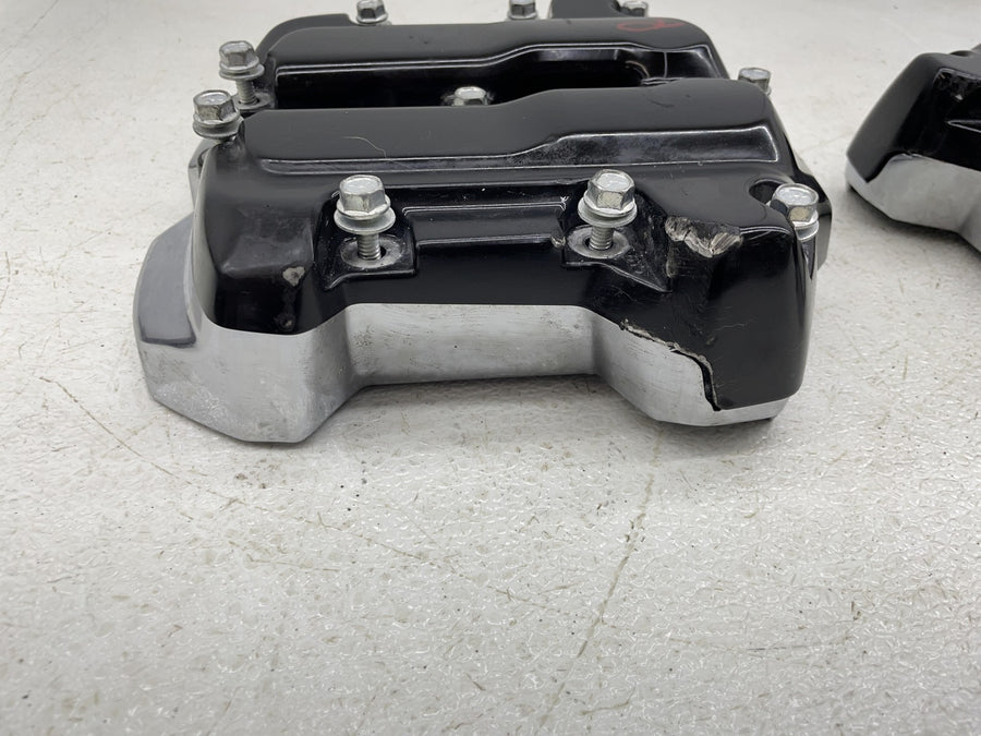 24-26 HARLEY-DAVIDSON STREET GLIDE M8 117CI ENGINE ROCKER BOXES VALVE COVERS SET