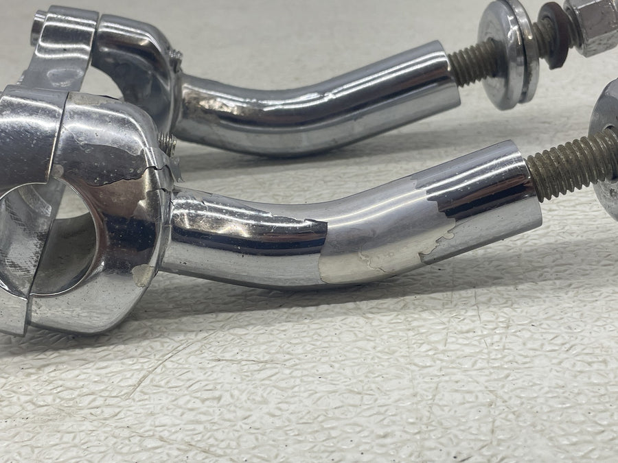 87-92 HARLEY-DAVIDSON LOW RIDER FXLR HANDLEBAR RISERS CLAMP SET
