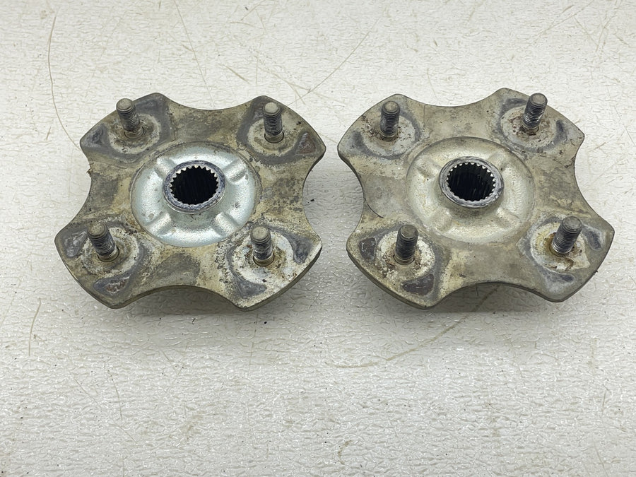 91-96 HONDA FOURTRAX 200 TRX200 TYPE II REAR BACK WHEEL RIGHT LEFT HUBS HUB SET