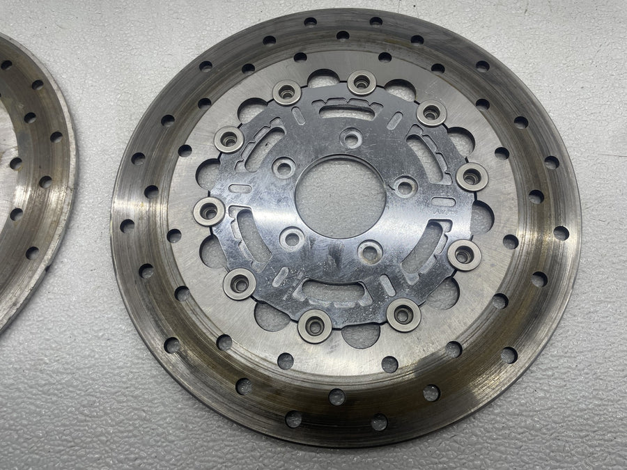 00-06 HARLEY-DAVIDSON ELECTRA GLIDE ULTRA CLASSIC SUNSTAR FRONT ROTOR SET PAIR