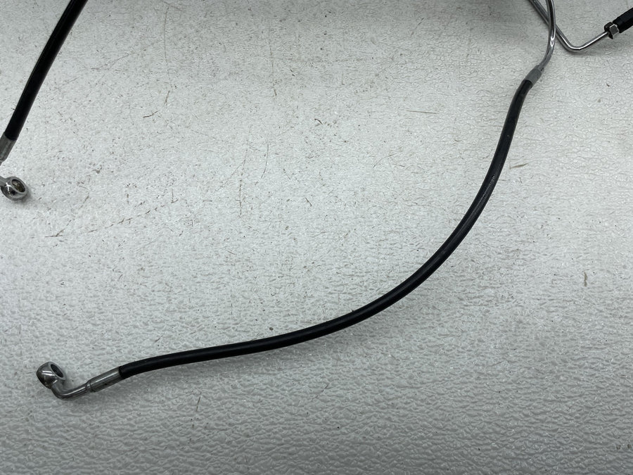 07-11 HARLEY-DAVIDSON ROAD KING CLASSIC FLHRC BRAKE LINES HOSES HOSE LINE SET