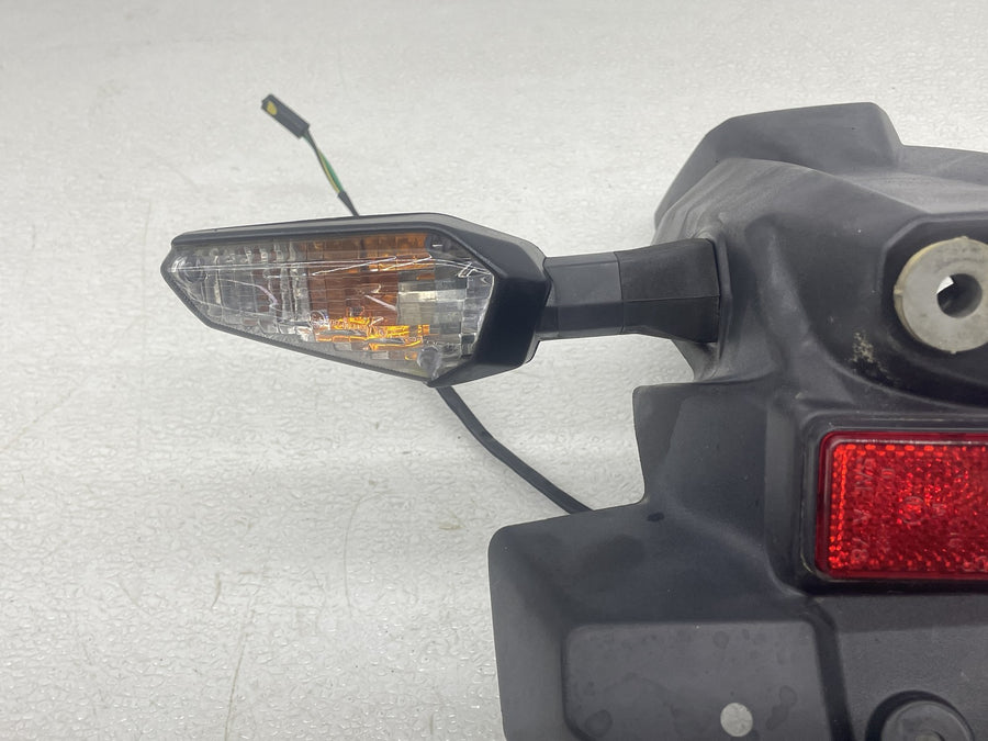 18-26 KAWASAKI Z125 PRO BR125 REAR BACK WHEEL FENDER MUD GUARD TURN SIGNALS
