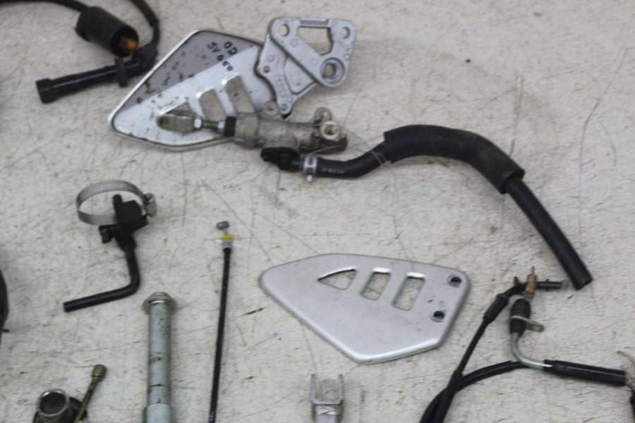2002 SUZUKI SV650 PARTS HARDWARE NUTS BOLTS REAR MASTER BRACKETS COILS