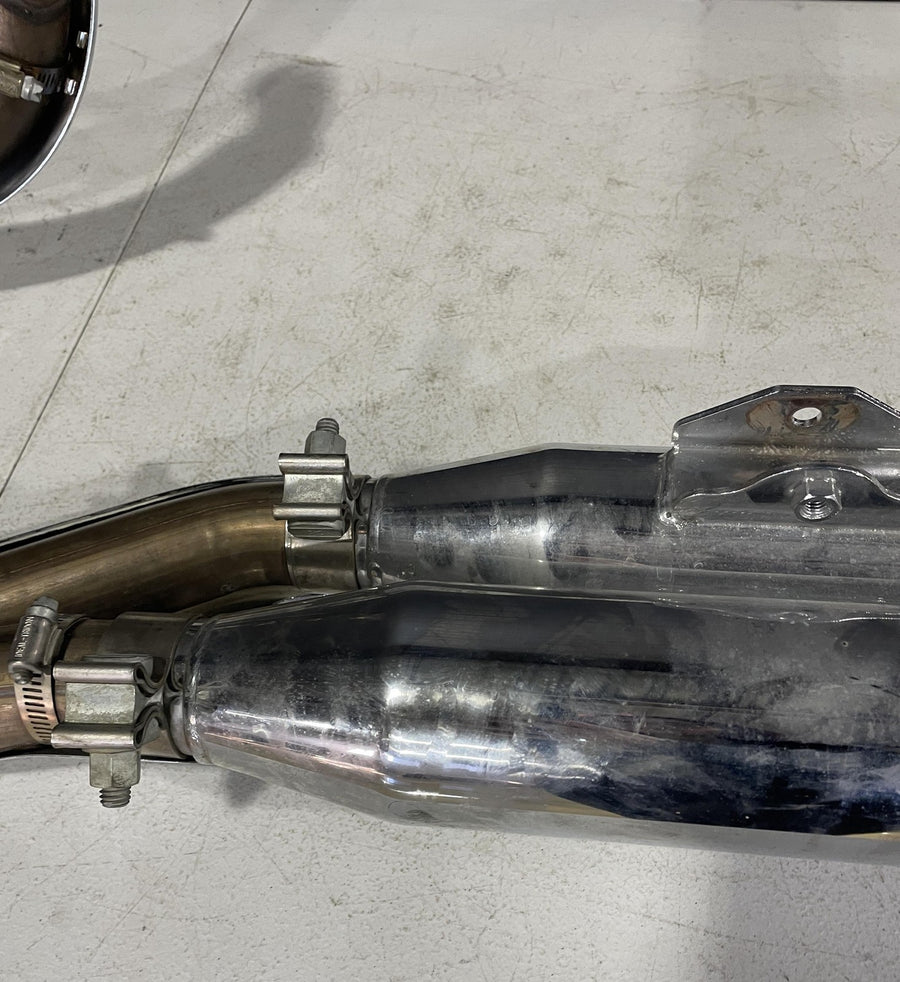 07-11 HARLEY-DAVIDSON DYNA WIDE GLIDE FXDWG MUFFLER EXHAUST SILENCER HEADER PIPE