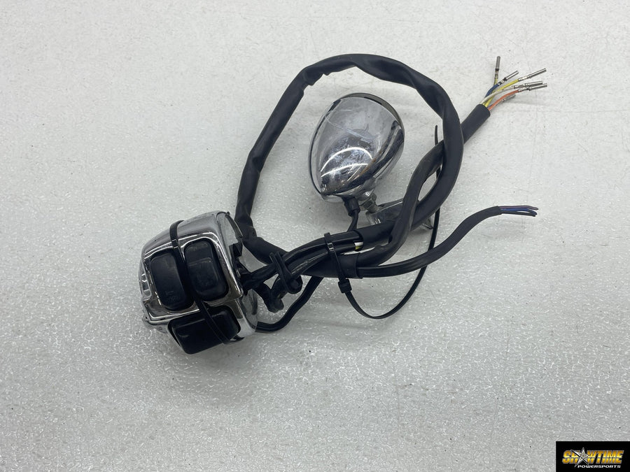 00-06 HARLEY-DAVIDSON SOFTAIL FXSTDSE2 SCREAMING EAGLE CHROME LEFT SWITCH