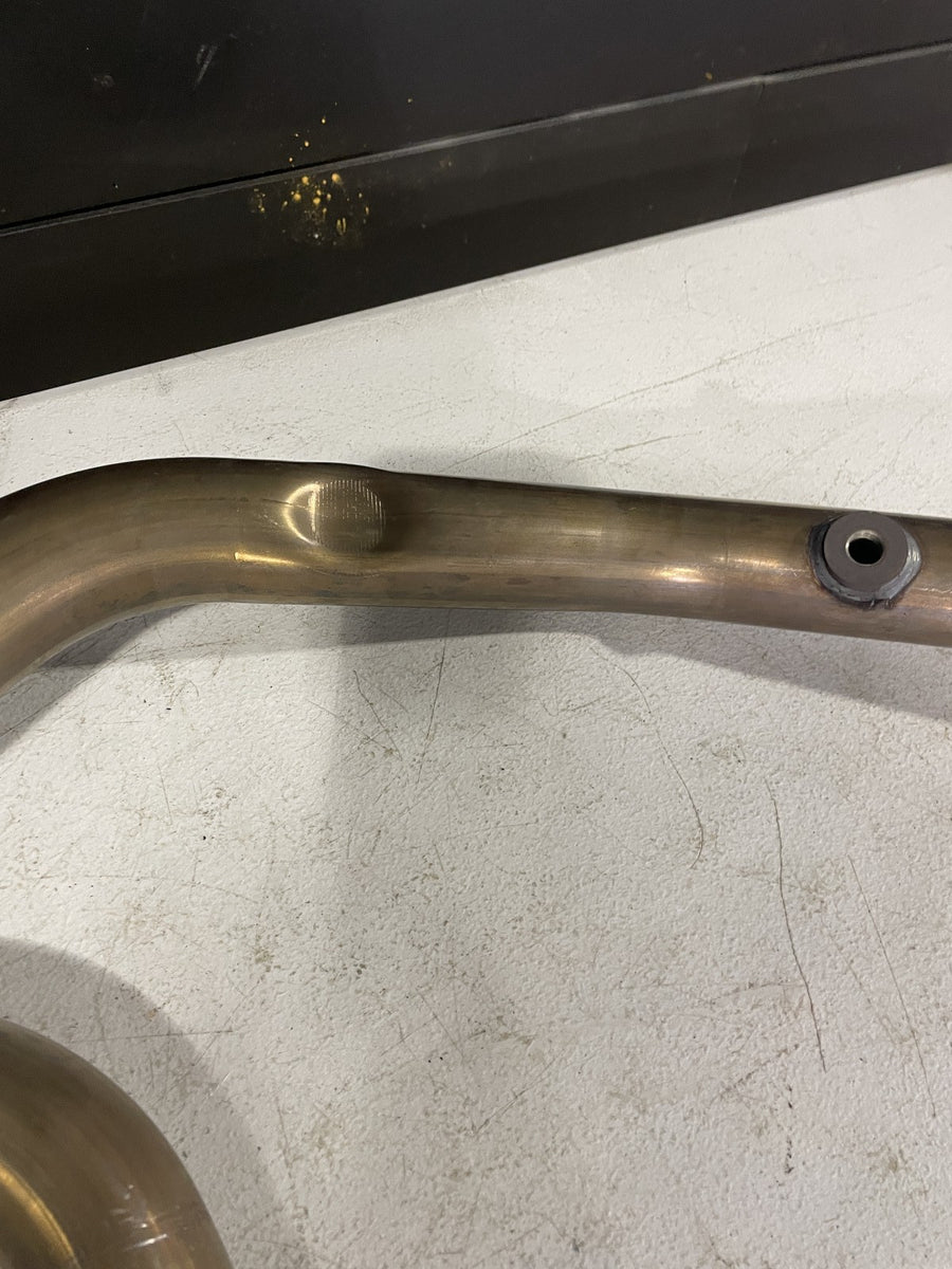 17-23 HARLEY-DAVIDSON STREET GLIDE FLHX EXHAUST HEADERS PIPES SHIELDS CROSSOVER