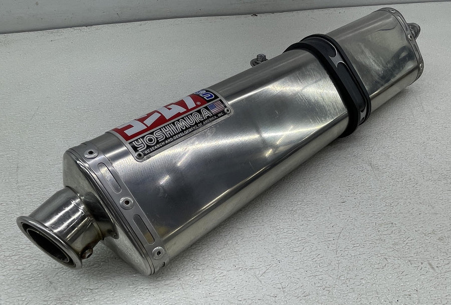 04-05 SUZUKI GSXR750 YOSHIMURA EXHAUST PIPE MUFFLER SLIP ON CAN SILENCER