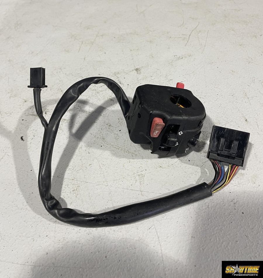 2001 TRIUMPH SPRINT RS LEFT CLIP ON HANDLE HORN SIGNALS SWITCH SWITCHES
