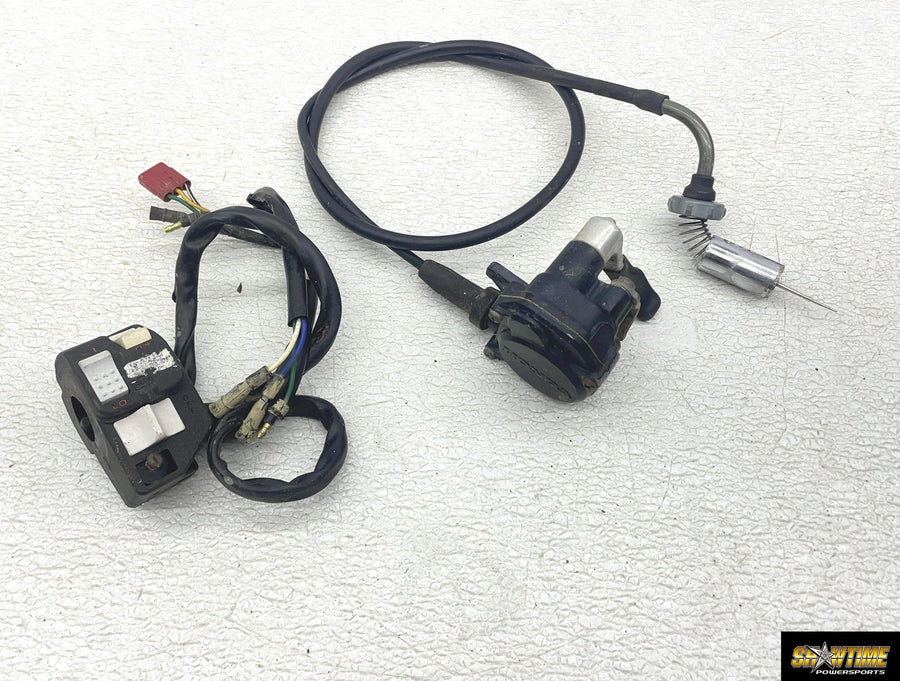 91-96 HONDA FOURTRAX 200 TRX200 TYPE II LEFT KILL ON OFF THUMB THROTTLE SWITCH