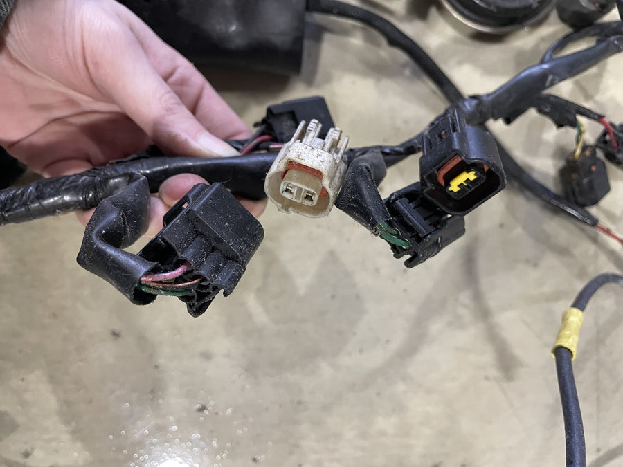 13-18 KAWASAKI NINJA ZX6R ZX636E MAIN ENGINE WIRING HARNESS MOTOR WIRE LOOM