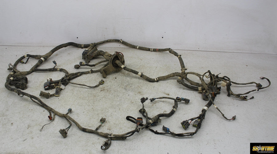 22 POLARIS RZR XP 1000 MAIN ENGINE WIRING HARNESS MOTOR WIRE LOOM (DAMAGE)