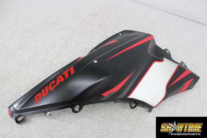 14 DUCATI MULTISTRADA 1200 LEFT GAS TANK FUEL CELL COVER FAIRING COWL