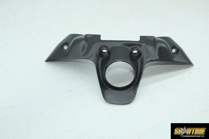 14-15 DUCATI 899 PANIGALE CARBONFIBER IGNITION TRIM PANEL COVER