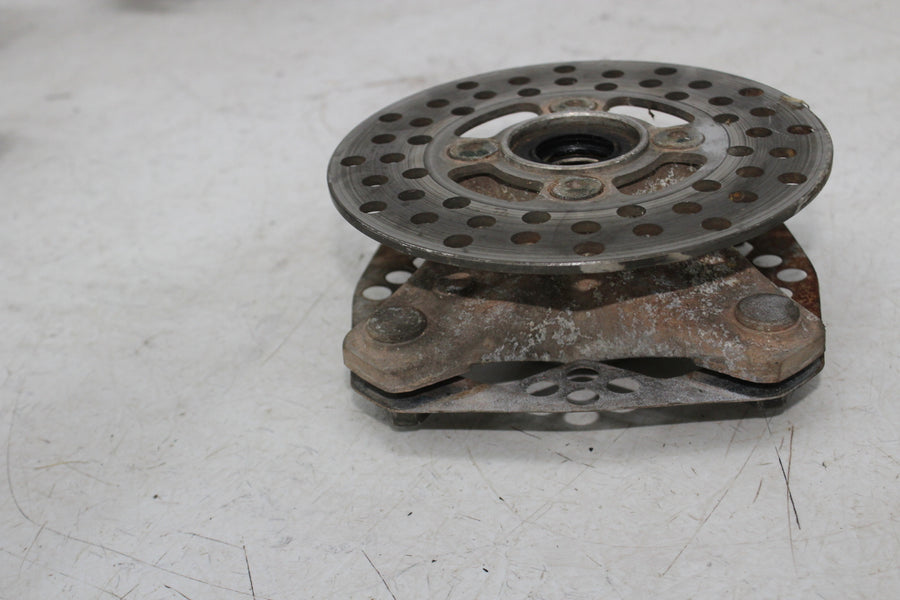 01-05 YAMAHA RAPTOR YFM 660 FRONT RIGHT WHEEL HUB W/ ROTOR SPINDLE