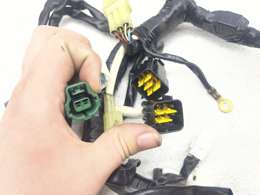 08-16 YAMAHA YZF R6 MAIN ENGINE WIRING HARNESS MOTOR WIRE LOOM