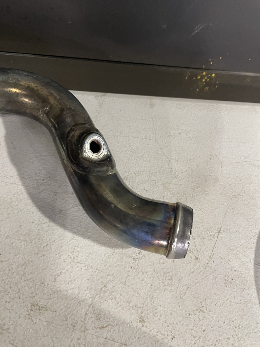 13-17 HARLEY-DAVIDSON SOFTAIL BREAKOUT MUFFLER EXHAUST SILENCER HEADERS SHIELDS