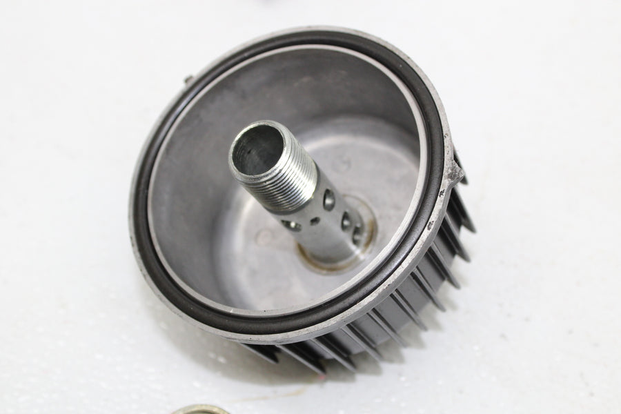 85-86 YAMAHA MAXIM 700 XJ700 ENGINE MOTOR BOTTOM OIL PAN COVER W OIL PUMP