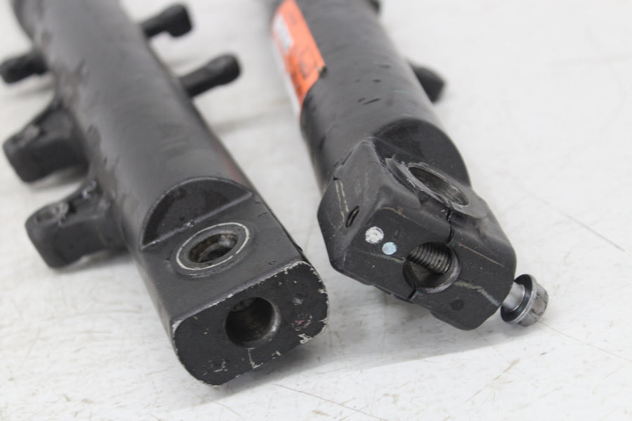 11-14 HONDA CBR250R FRONT END FORKS TRIPLE TREE CLAMP FORK TUBES FOR PARTS BENT