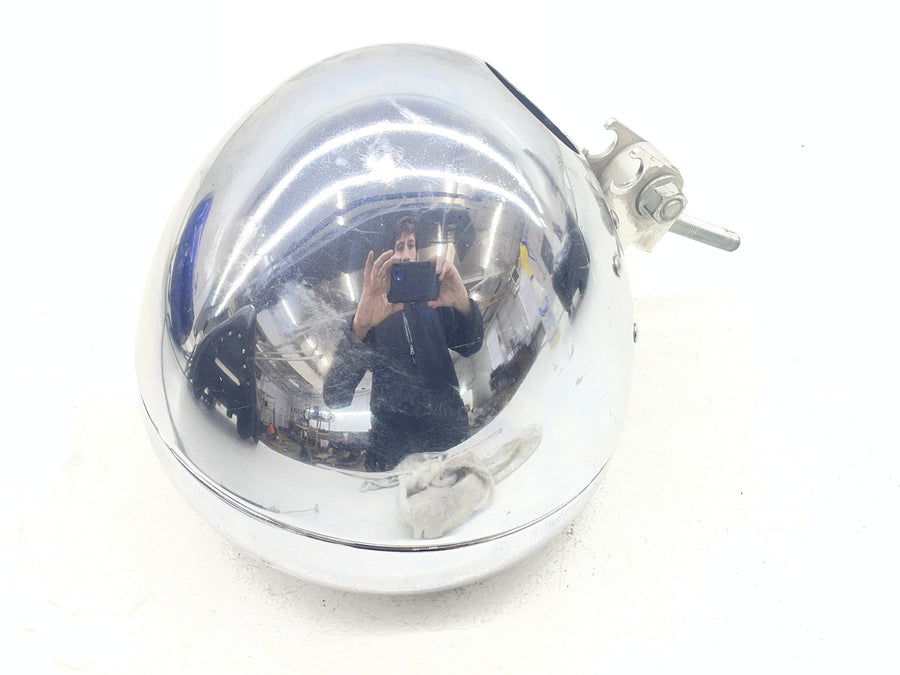 04-06 VICTORY KINGPIN SINGLE HEADLIGHT HEAD LAMP LIGHT BUCKET 1014391 2410536