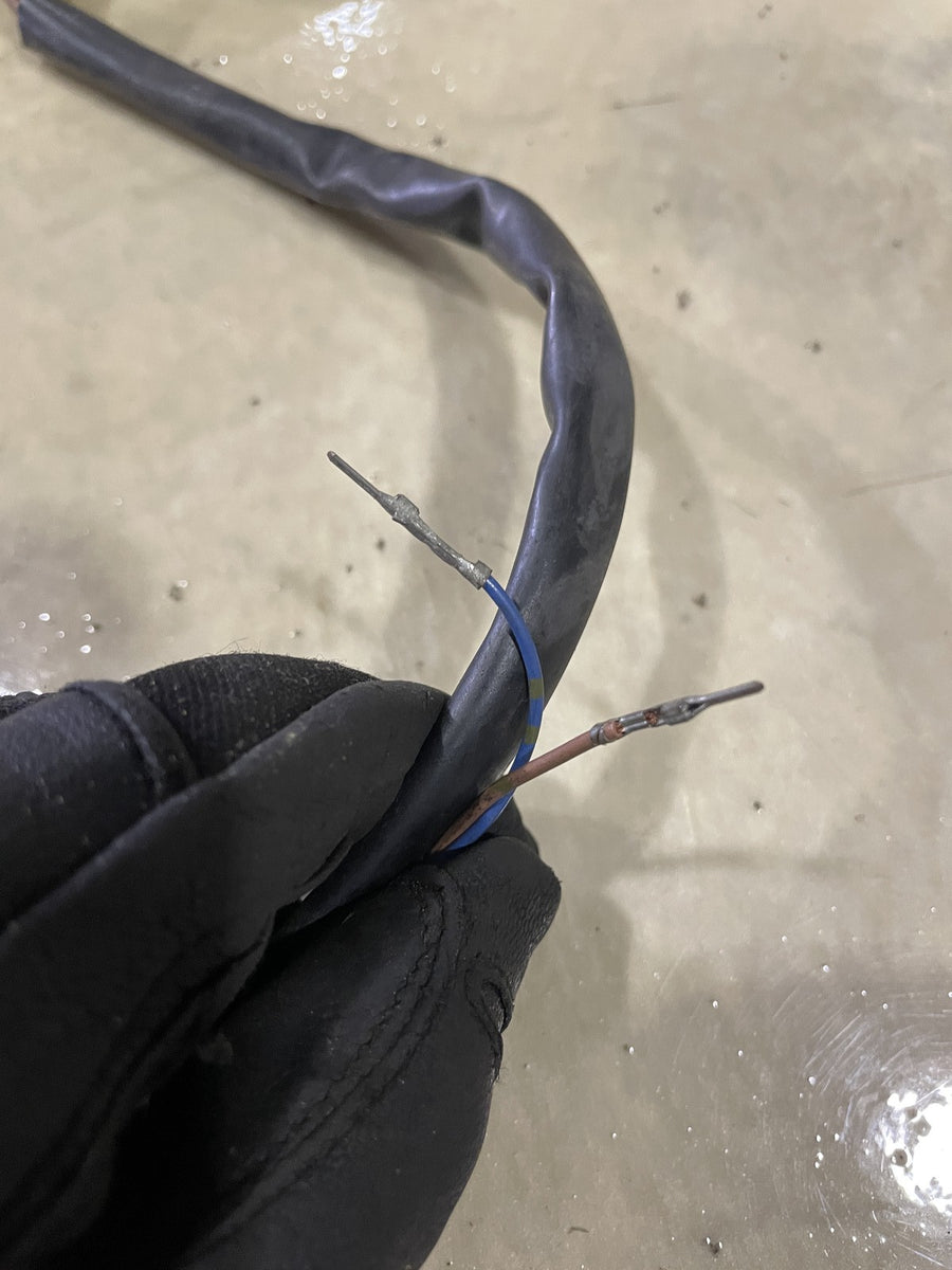 07-08 SUZUKI GSXR1000 MAIN ENGINE WIRING HARNESS MOTOR WIRE LOOM DAMAGED