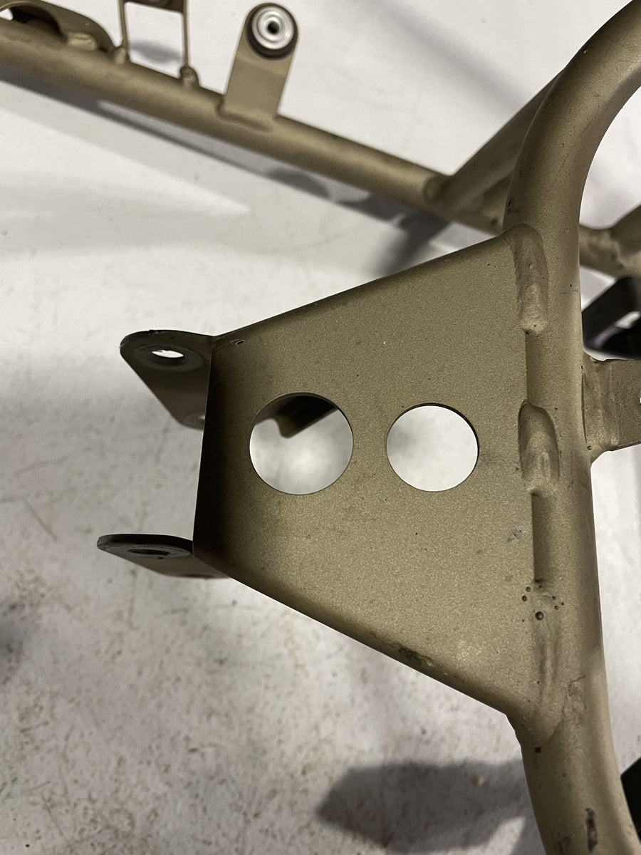 2001 DUCATI 750 SS UPPER FAIRING MIRROR GAUGES STAY BRACKET