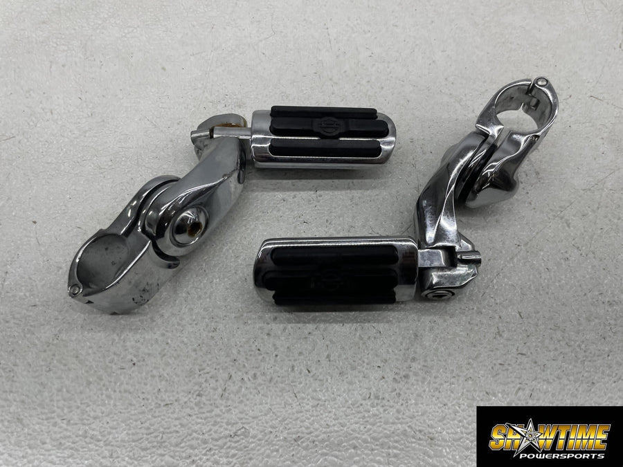 17-23 HARLEY-DAVIDSON ELECTRA GLIDE ULTRA LIMITED FRONT HIGHWAY FOOTPEGS PAIR