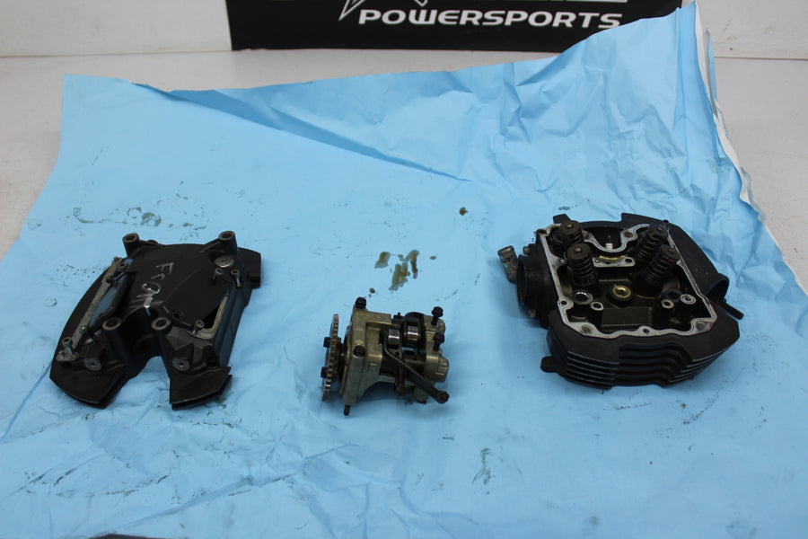 2007 YAMAHA V STAR 1300 XVS1300A ENGINE TOP END CYLINDER HEAD CAMS VALVES COVER