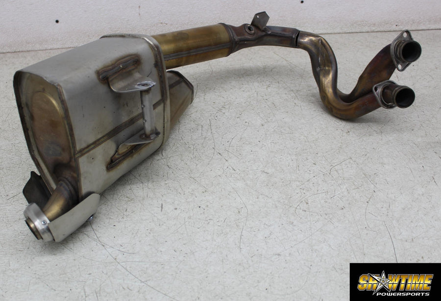 20-24 KAWASAKI Z650 ER650 EXHAUST PIPE MUFFLER SLIP ON CAN SILENCER HEADER