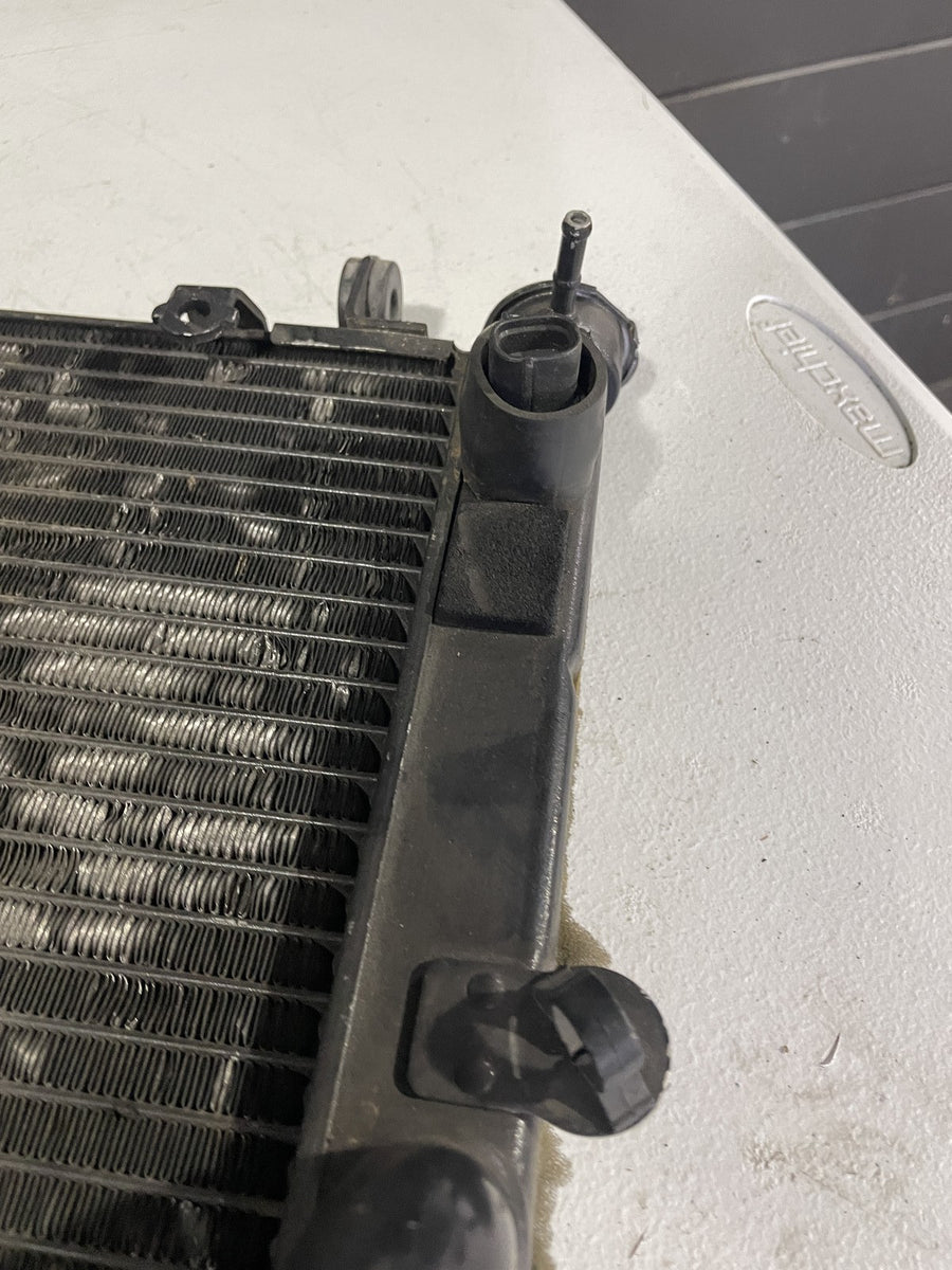 99-02 YAMAHA YZF R6 ENGINE RADIATOR MOTOR COOLER COOLING RADIATER