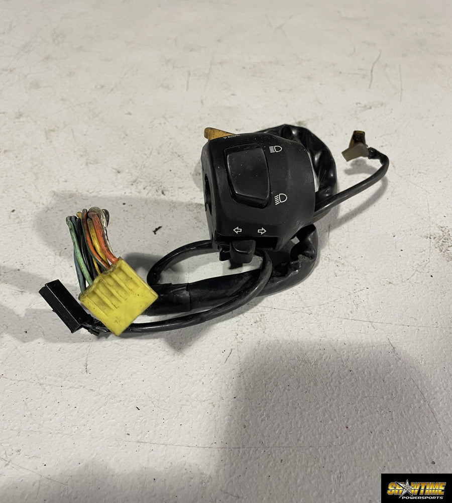 03-07 SUZUKI SV1000S LEFT CLIP ON HANDLE HORN SIGNALS SWITCH SWITCHES
